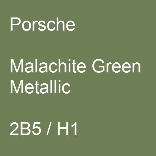Porsche, Malachite Green Metallic, 2B5 / H1.